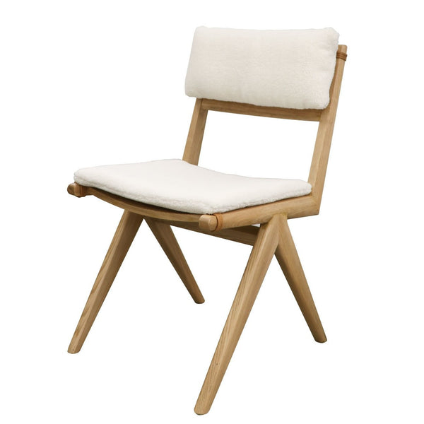 CORTEZ DINING CHAIR WITH REMOVABLE CUSHIONS