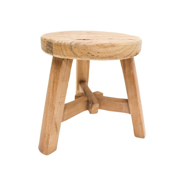 PARQ FOOTSTOOL NATURAL - ROUND