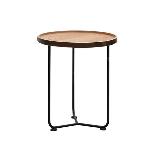 HAYWOOD ROUND SIDE TABLE